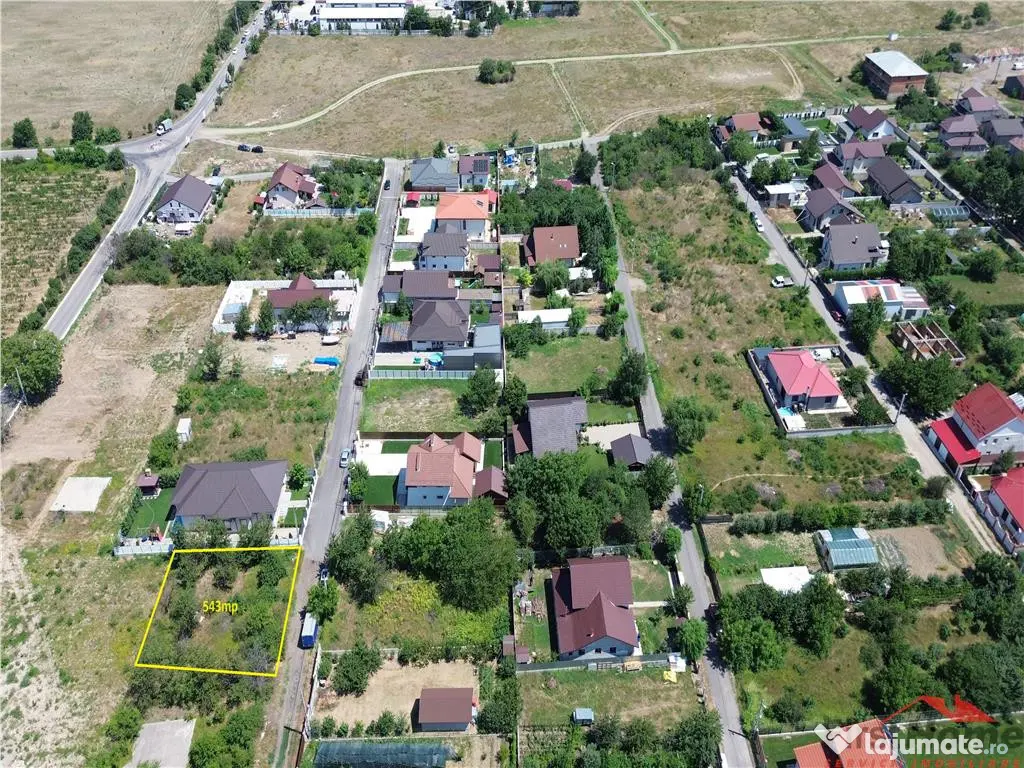 Teren in suprafata de 543mp, str Vlad Tepes