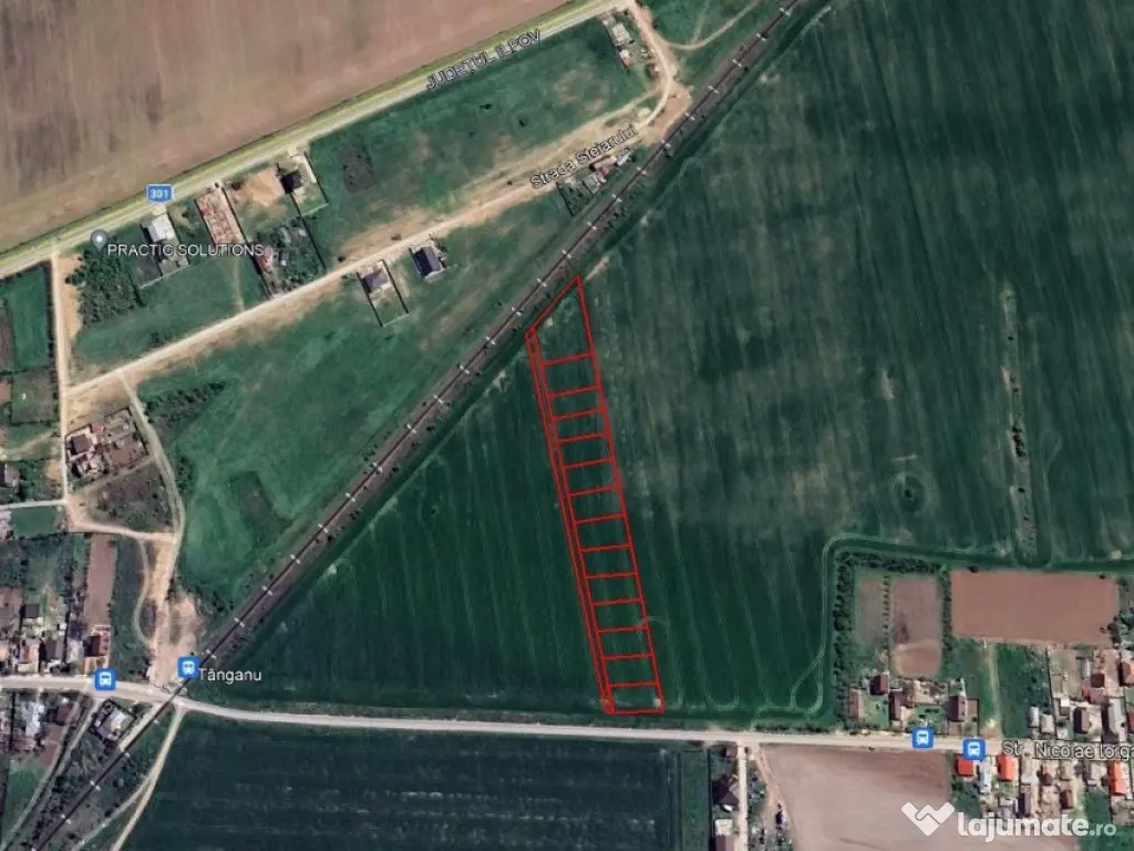 Terenuri Cernica Tanganu 14 Loturi 380 mp New 2025 