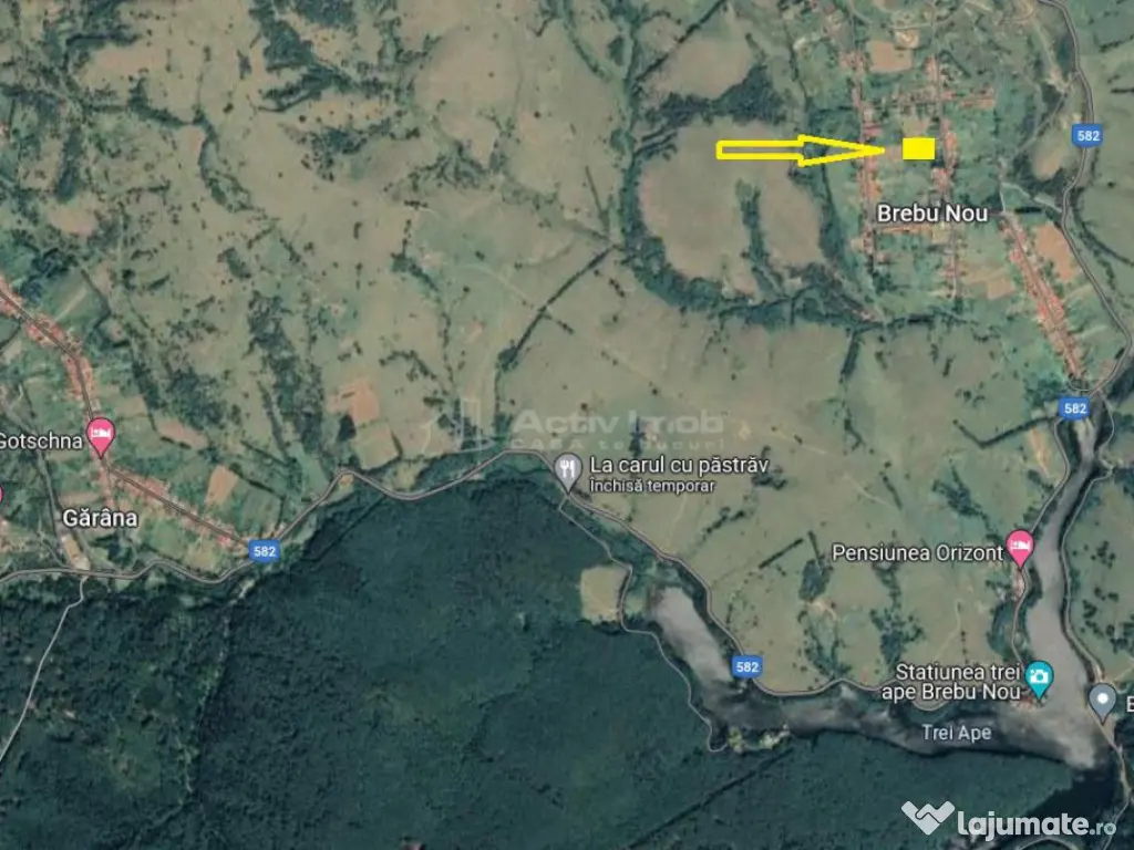 Teren Intravilan in zona Trei Ape, 6889 Mp., 14,5 Euro/Mp., 