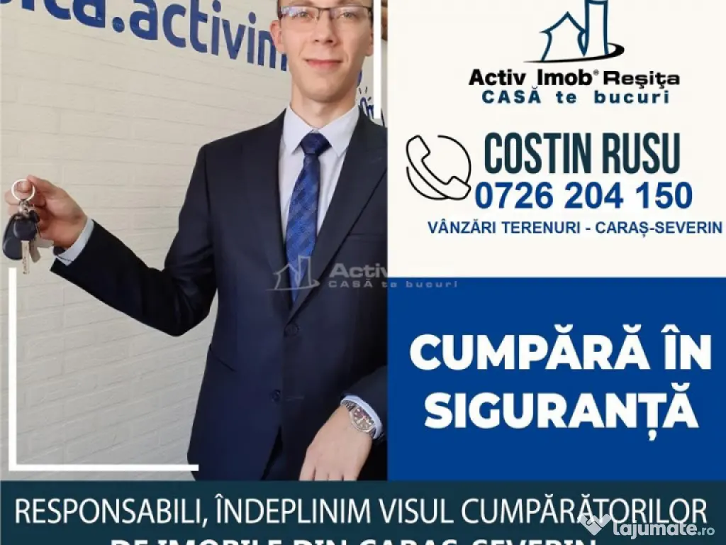 Teren Intravilan in zona Trei Ape, 6889 Mp., 14,5 Euro/Mp., 