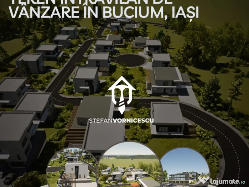 Teren cu PUZ Moll iulius Family peste strada Bucium 