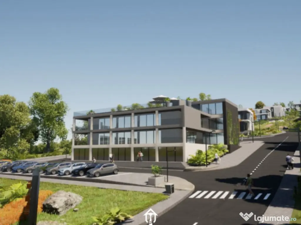 Teren cu PUZ Moll iulius Family peste strada Bucium 