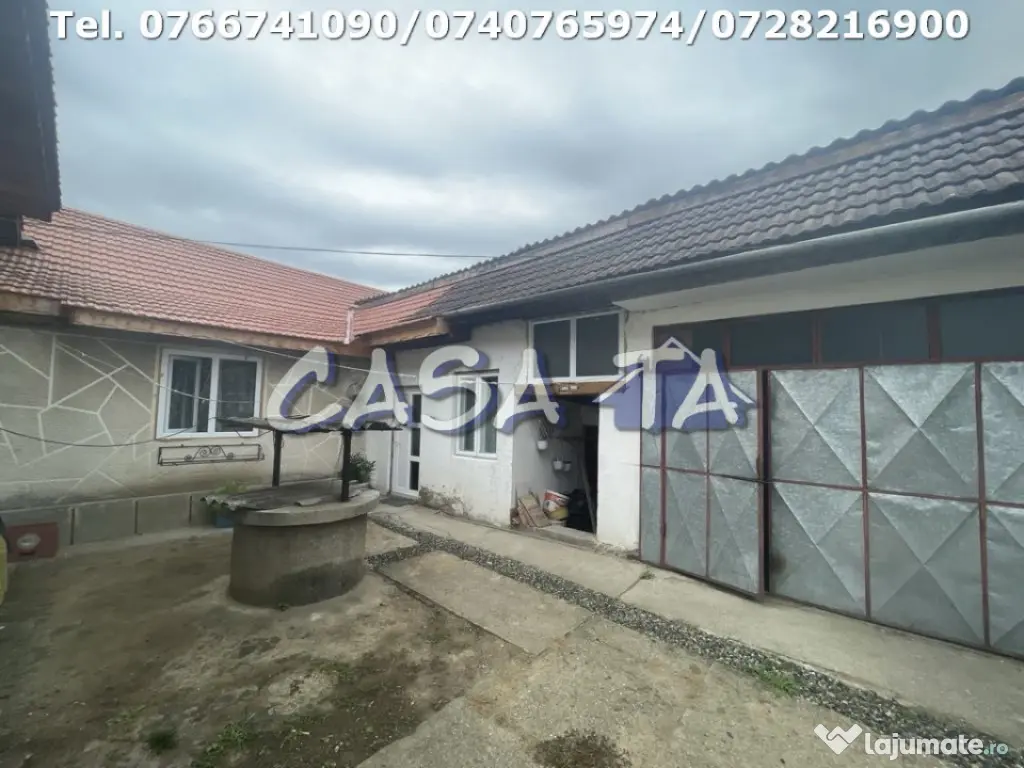 Casa 4 Camere + Teren (6500mp) si Anexe, Turcinesti 