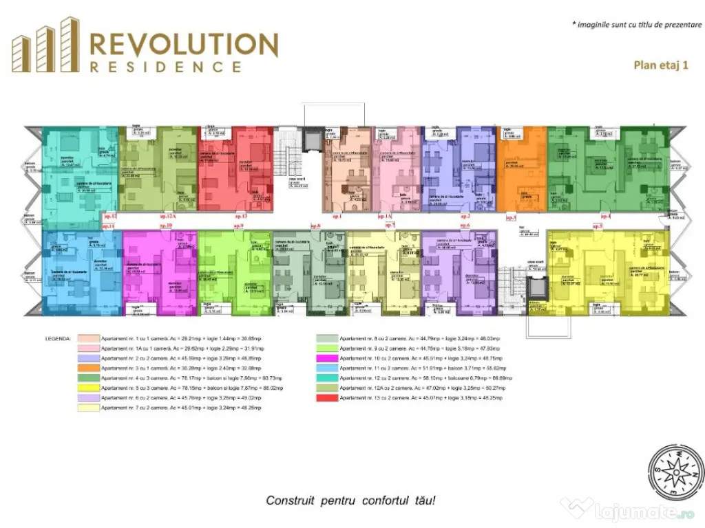 NEW! COMISION 0% Apartamente 3camere -Vasile Alecsandri 72E, Baia Mare 