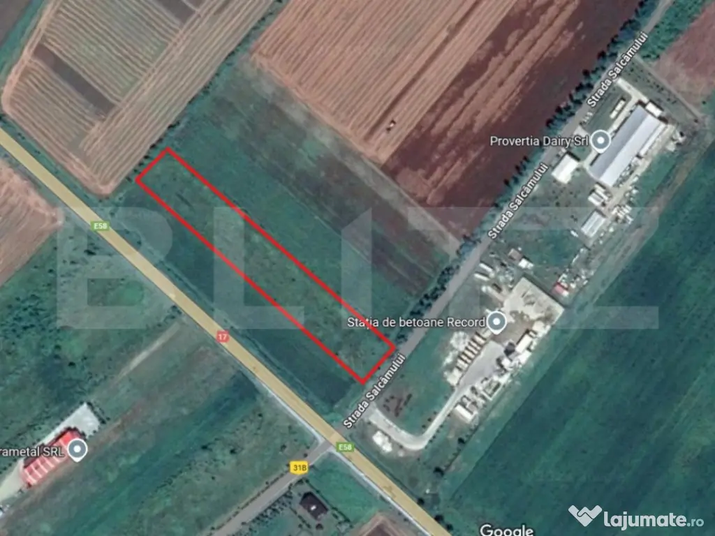 Teren 87 ari extravilan, Sieu-Magherus