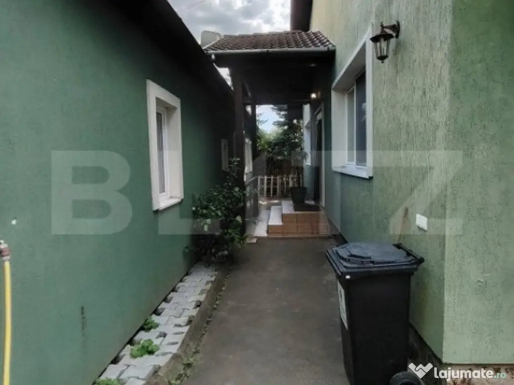 Casa deosebita cu 3 camere si spatiu comercial in Sangeorgiu
