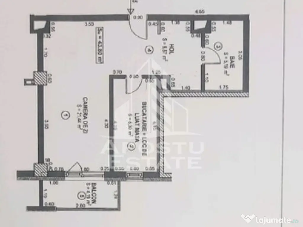 Apartament cu 1 camera, Campeador Residence VOX, Loc de P...
