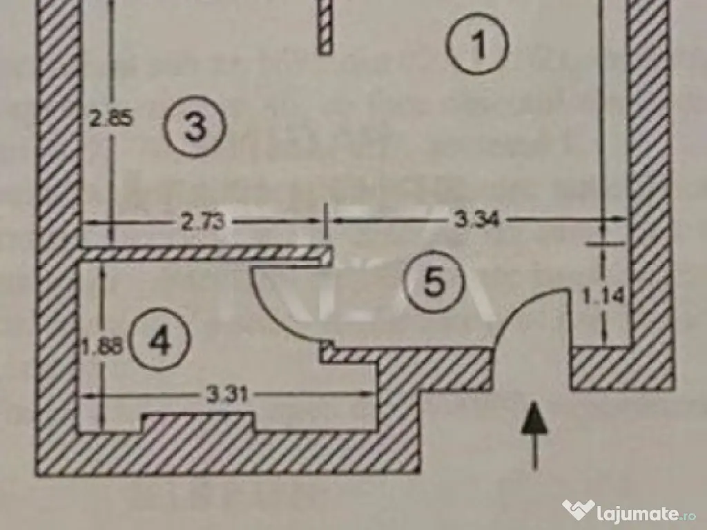 2 camere mobilat și utilat in City Point Aviatiei