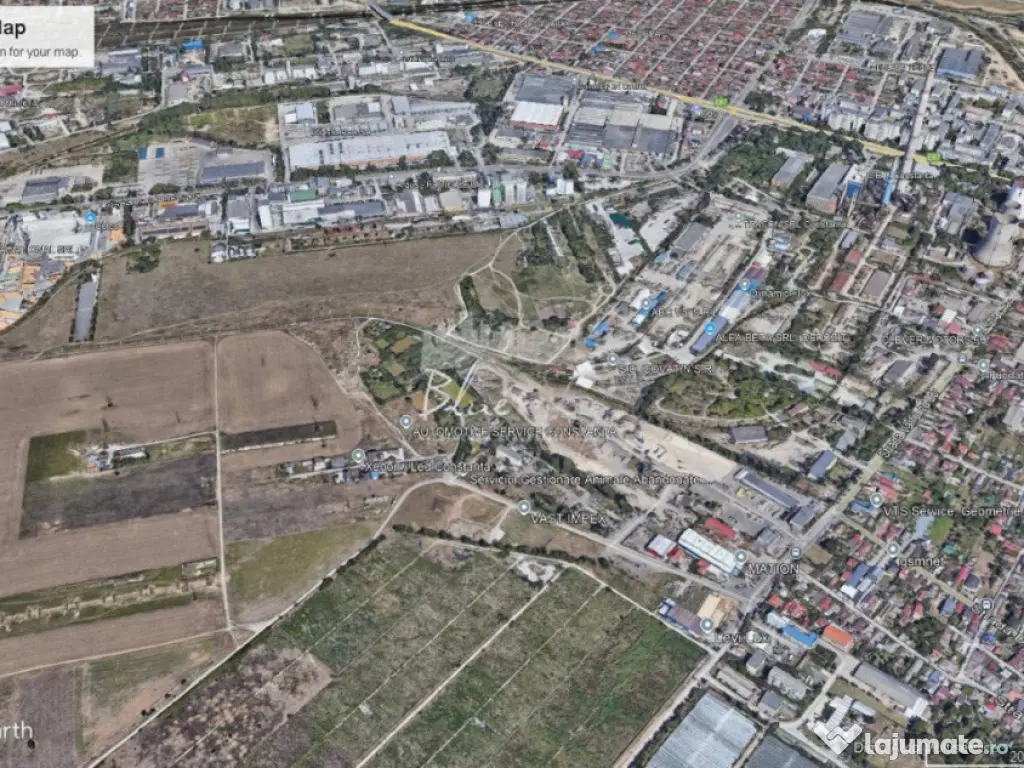 Zona Industriala loturi teren intre 1100-3500 mp ideale pent 