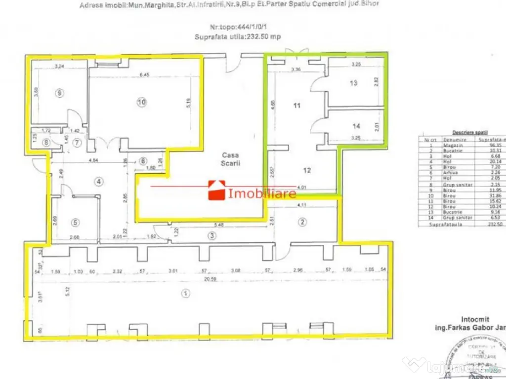 De inchiriat spatiu comercial in Marghita