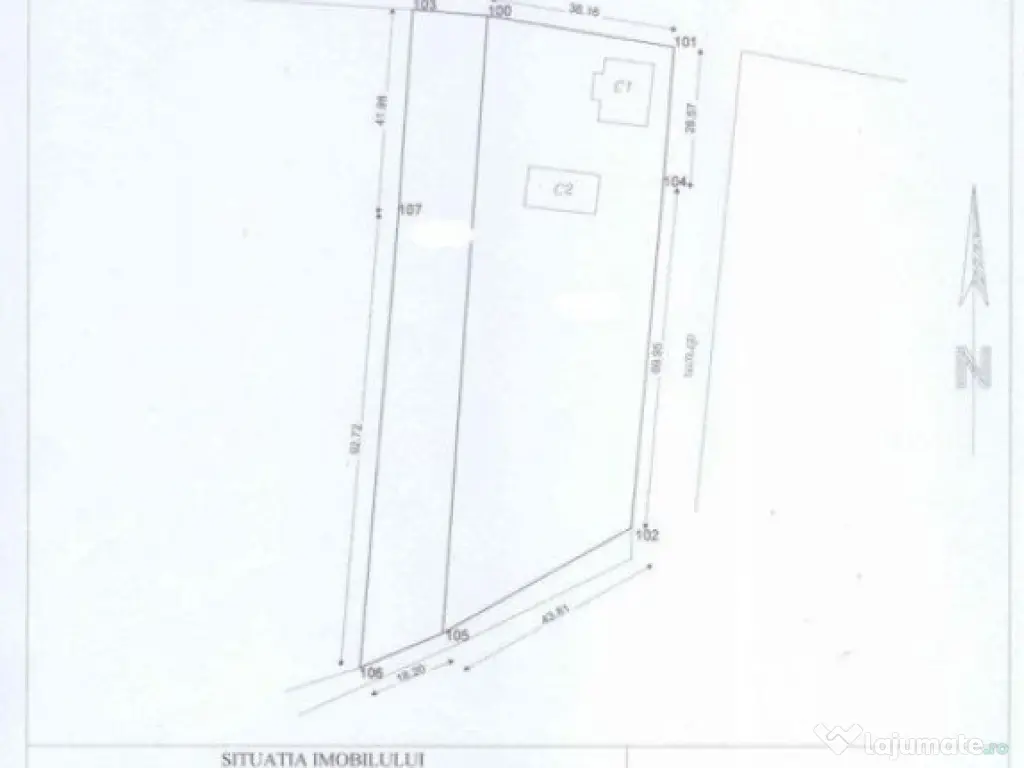 Vanzare/Inchiriere/asociere teren intravilan | 6223mp | Vale