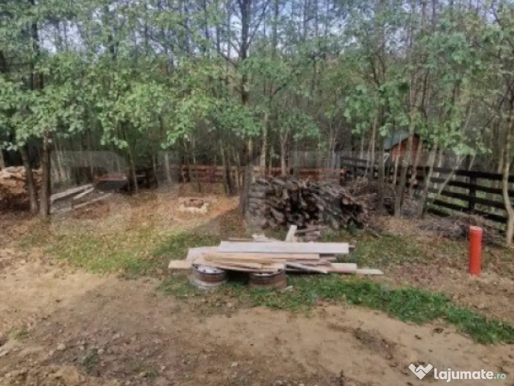 Casa de vacanta tip A- frame -Tohanita, zona superba se vind 