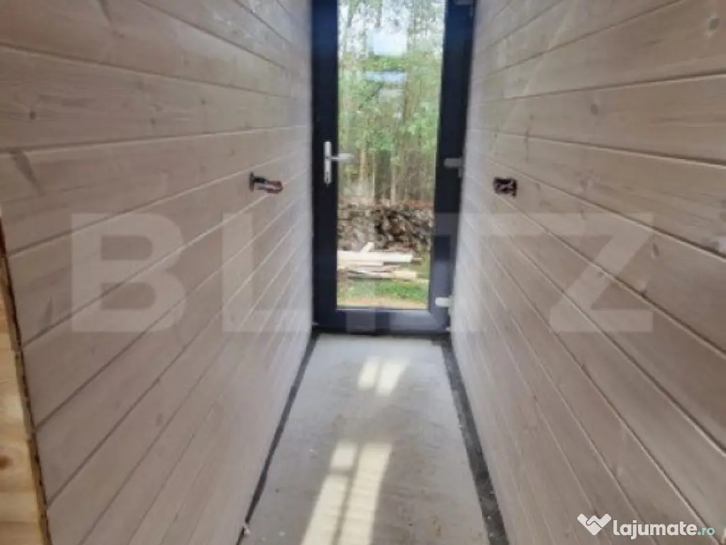 Casa de vacanta tip A- frame -Tohanita, zona superba se vind 