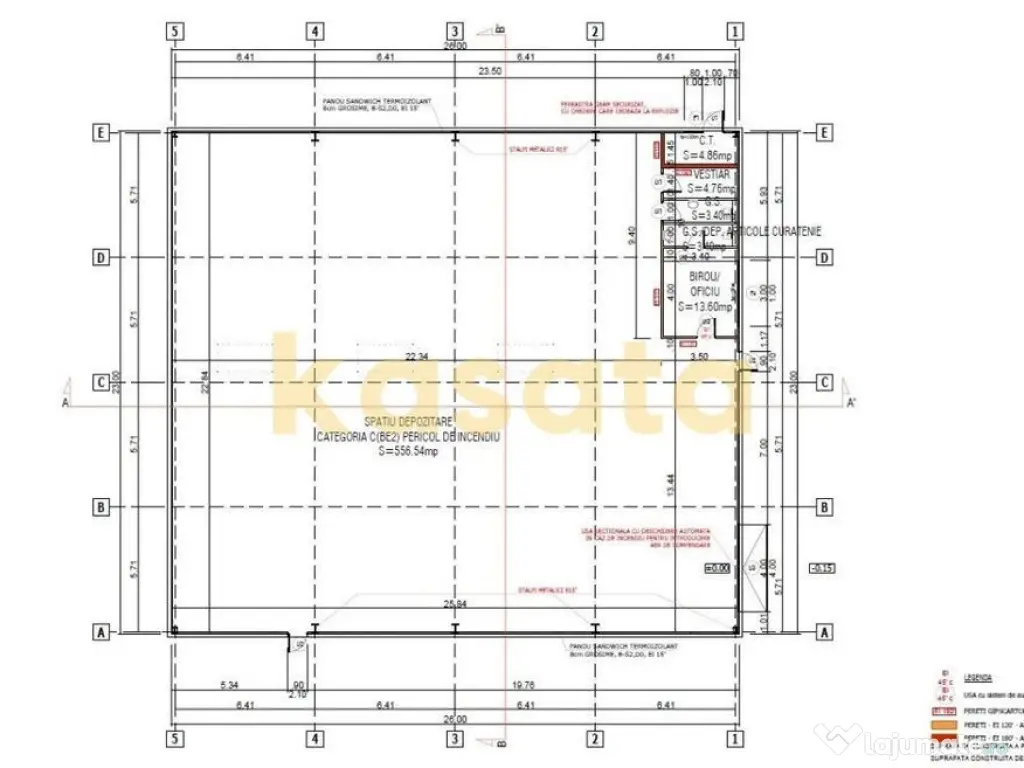 Spatiu de depozitare de inchiriat 600 Mp.-Pantelimon Centura 