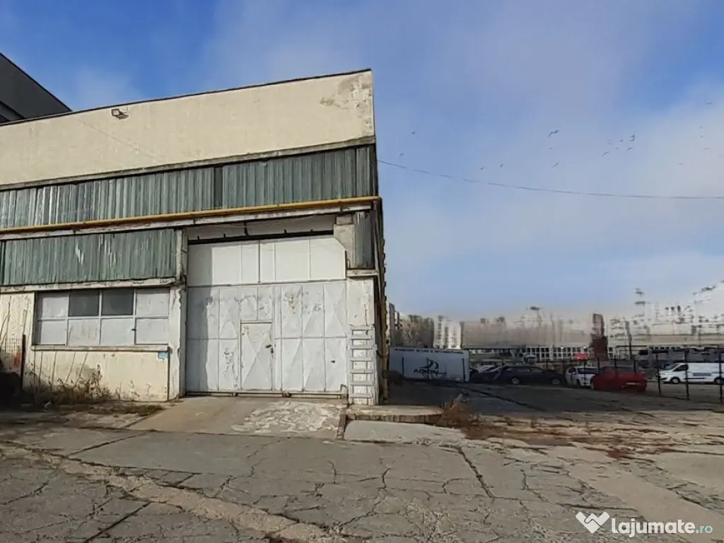 Hala 430 mp in zona Fizicienilor + platforme betonate sau...