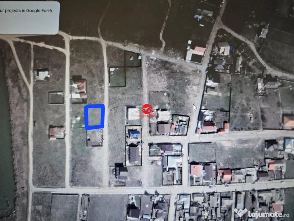 Teren Intravilan 500 mp cu Deschidere 25 ml, Corbu