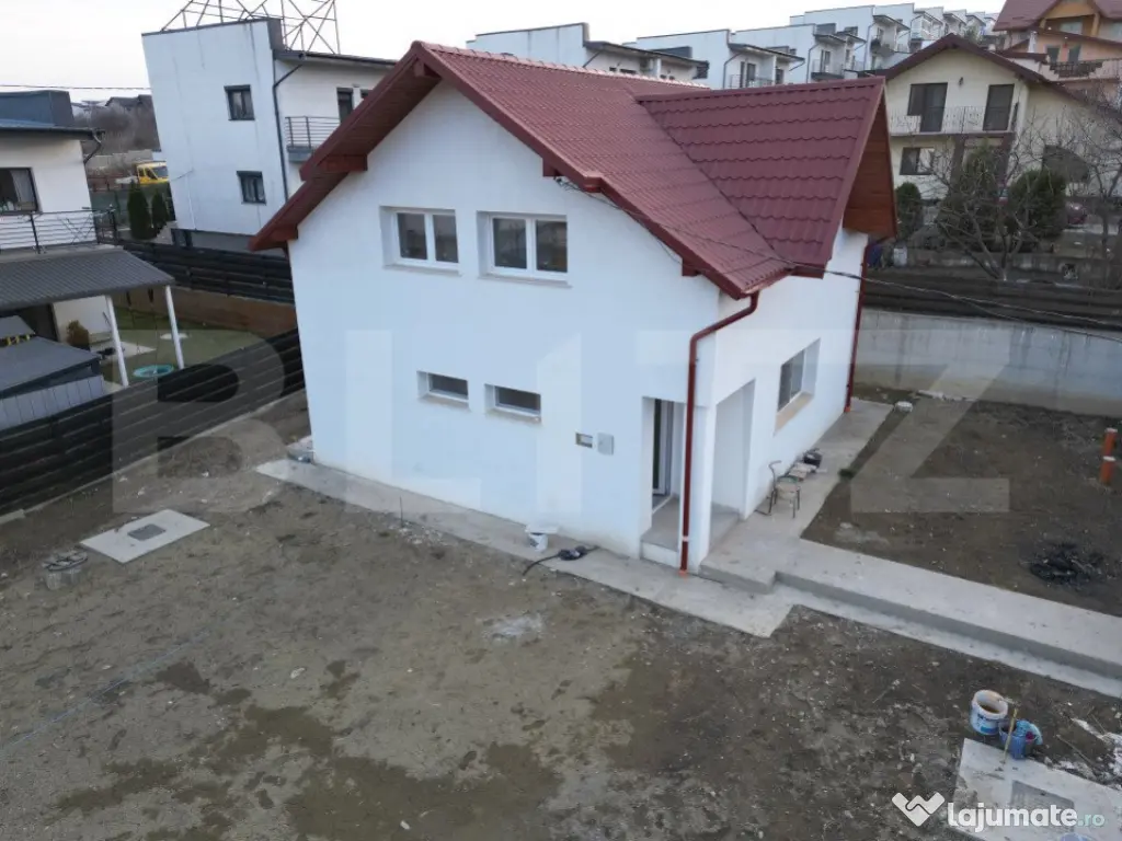 Casa 4 camere, 120 mp, 450 mp teren, Rediu