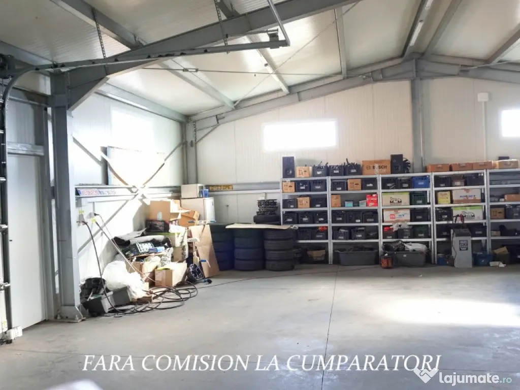 HALA NOUA DE 339 MP, TEREN 1131 MP, PLATFORMA BETONATA