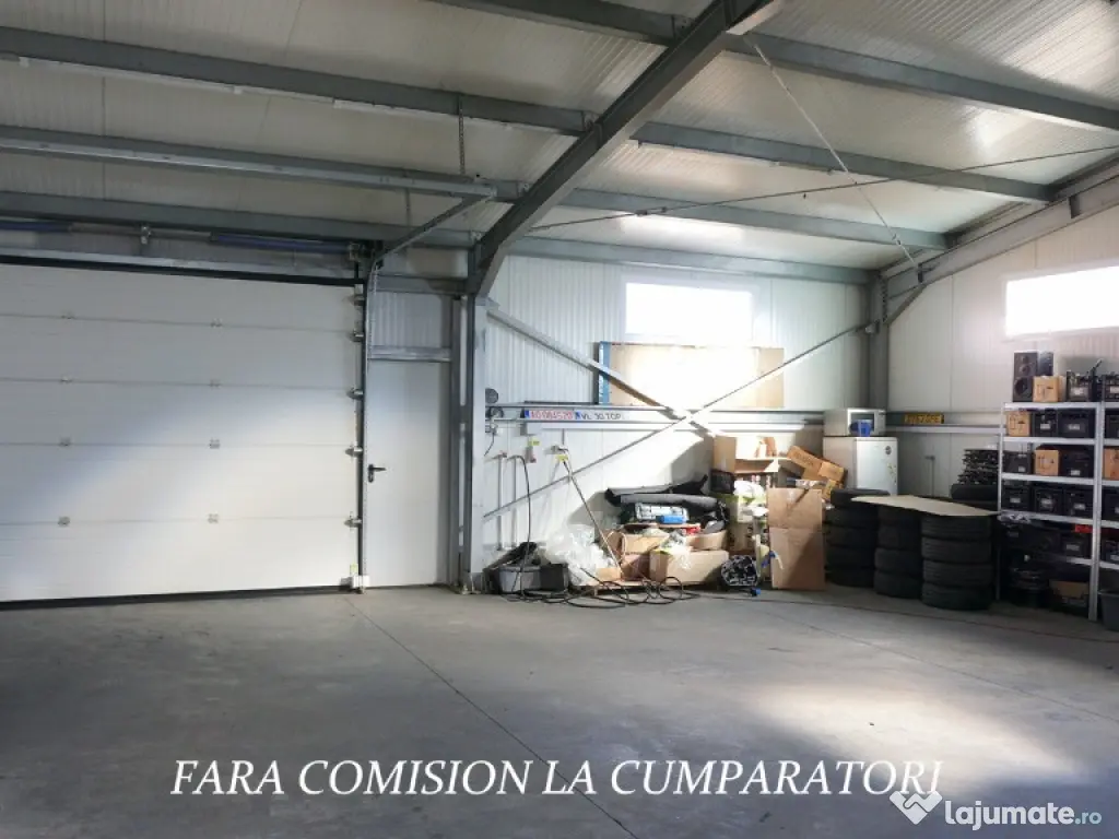 HALA NOUA DE 339 MP, TEREN 1131 MP, PLATFORMA BETONATA