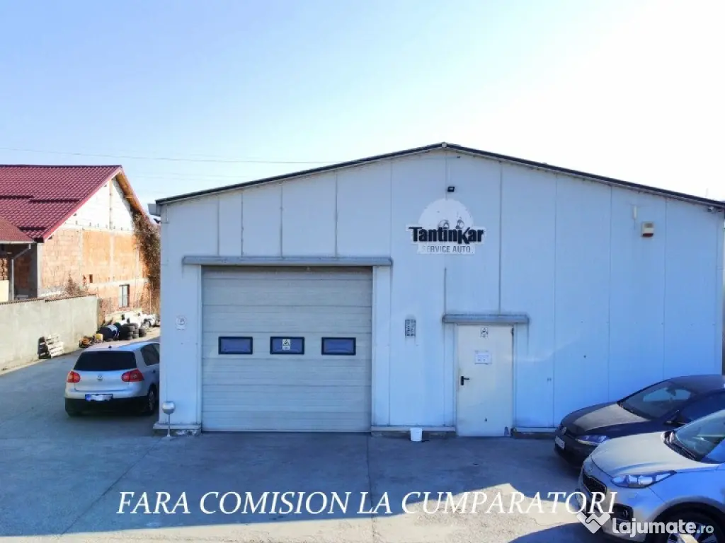 HALA NOUA DE 339 MP, TEREN 1131 MP, PLATFORMA BETONATA