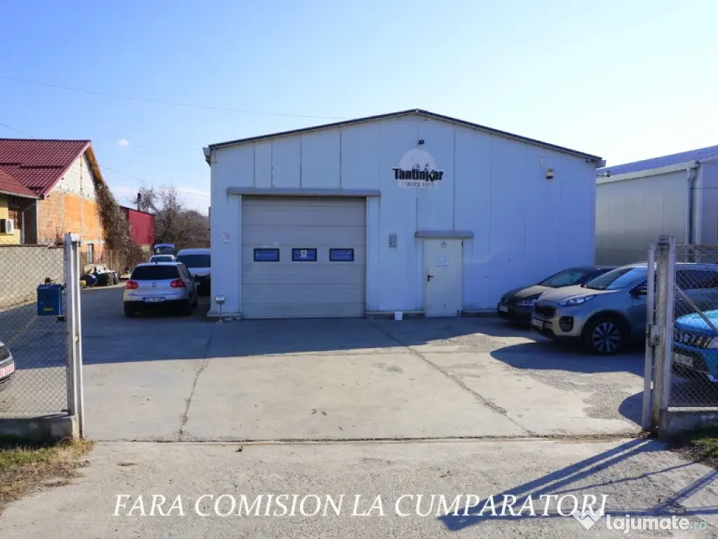 HALA NOUA DE 339 MP, TEREN 1131 MP, PLATFORMA BETONATA