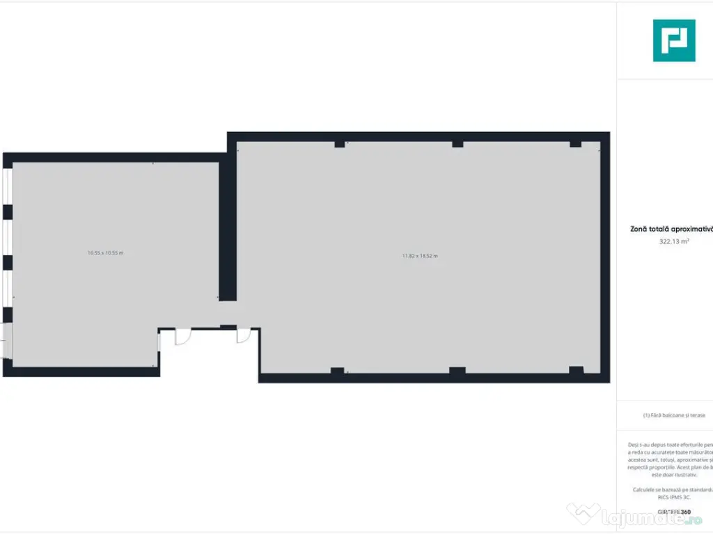 Spațiu comercial 330 mp în zona UTA