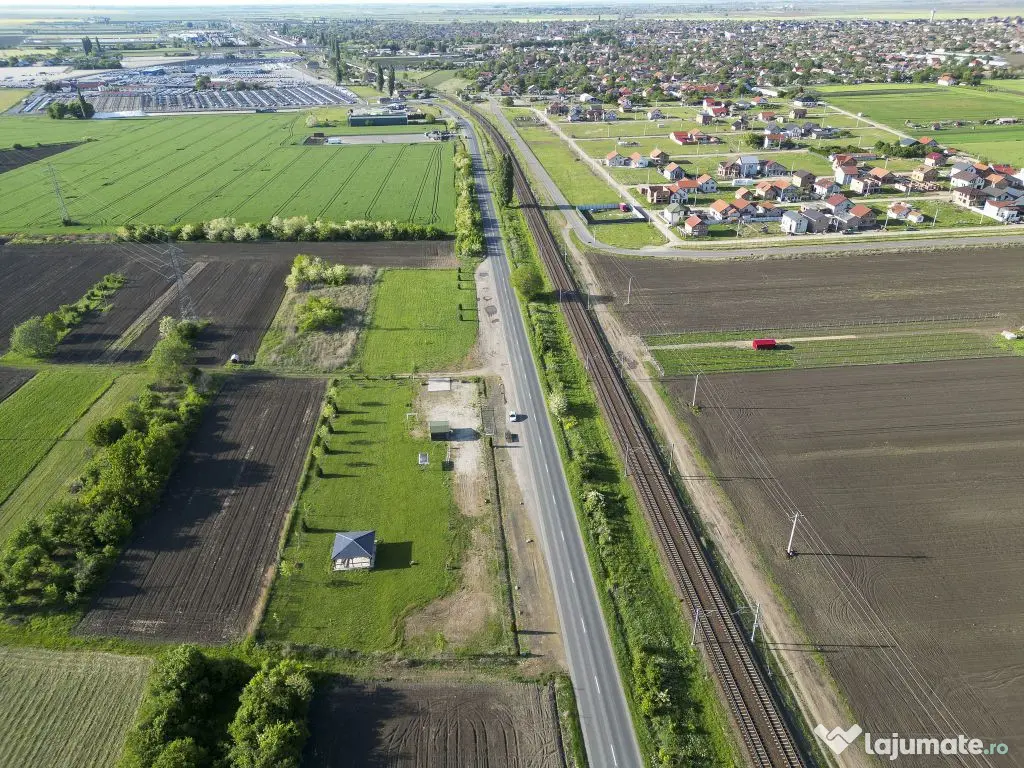 Închiriere platformă teren 4.000 mp Curtici 