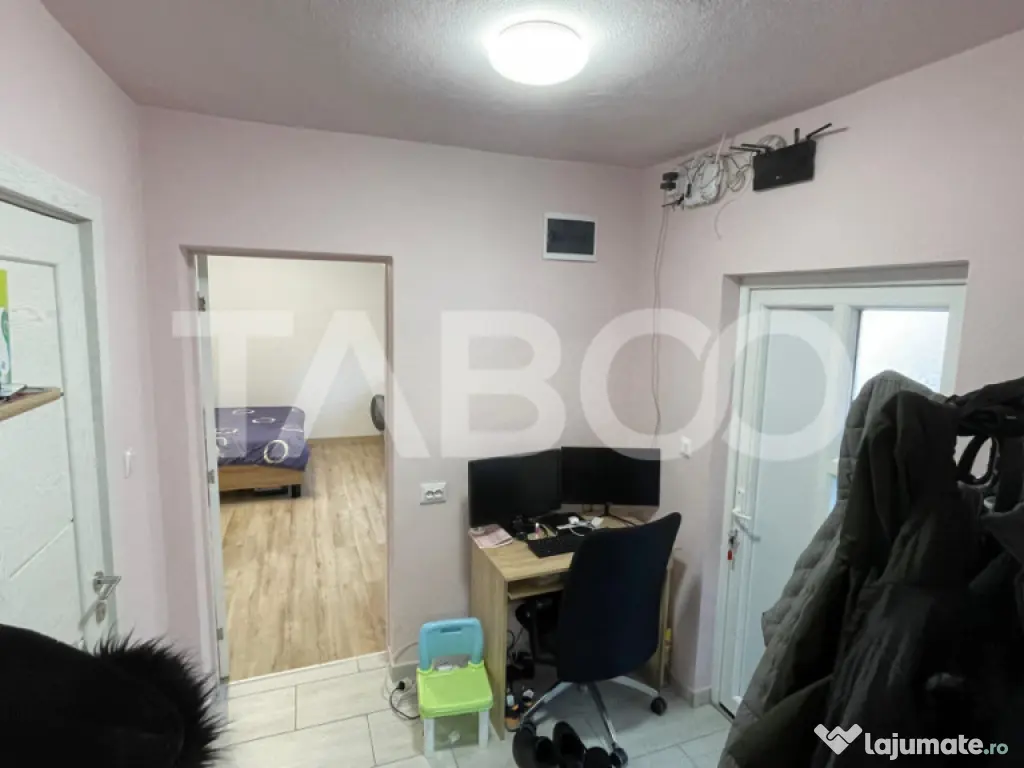 Casa cu curte de vanzare mobilata si renovata - mutare ime