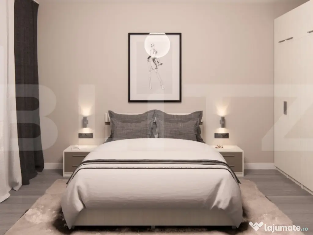 Apartament de 2 camere, decomandat, 69mp, zona CUG