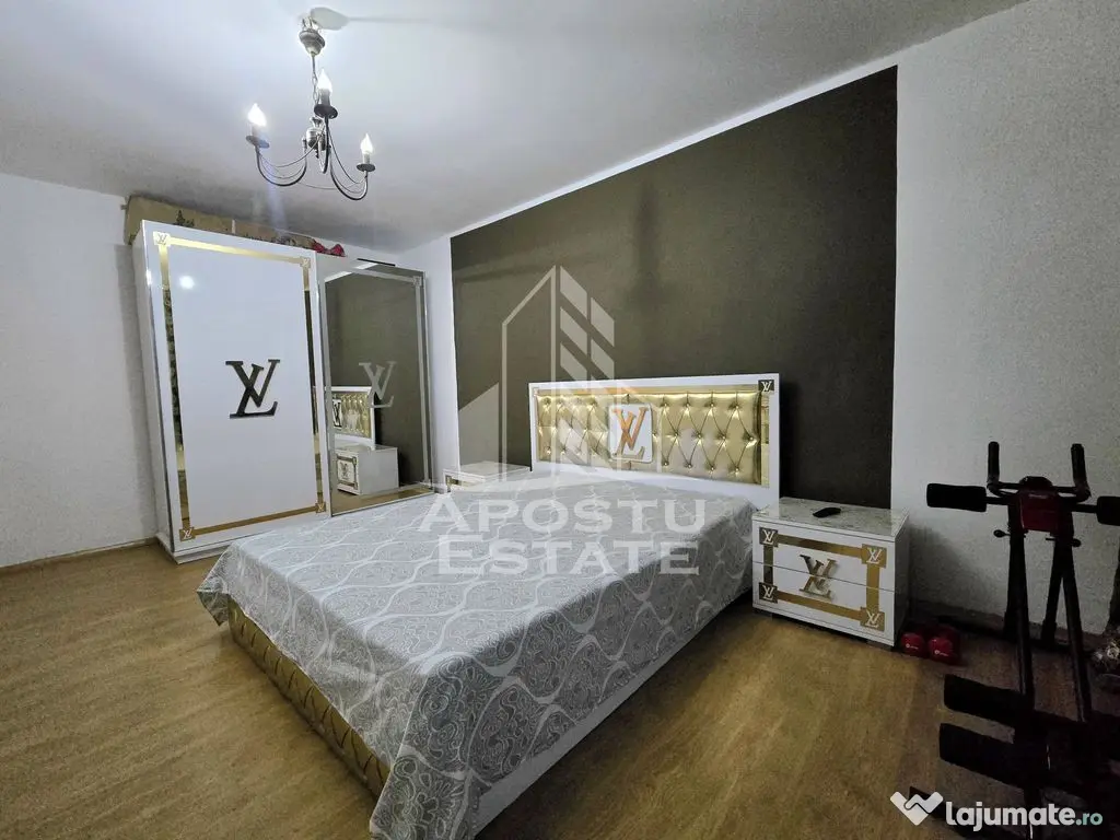 Apartament decomandat, 2 camere, etaj intermediar, Lipovei