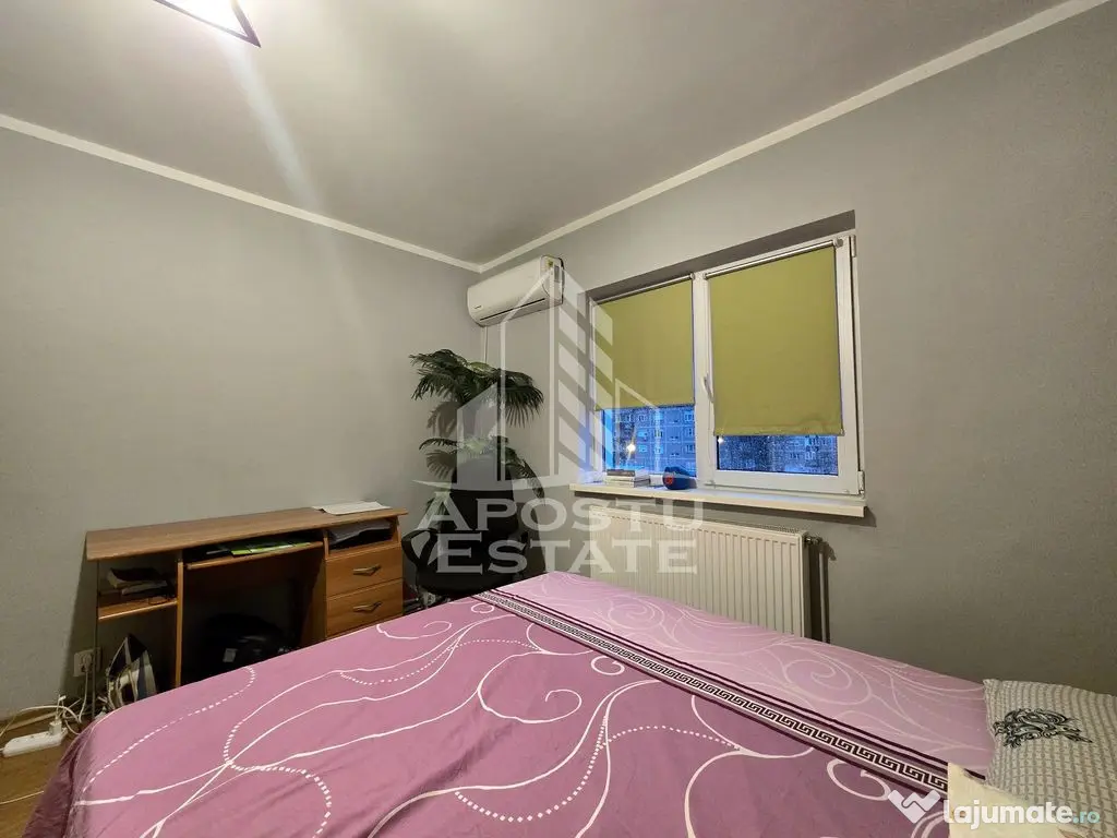 Apartament decomandat, 2 camere, etaj intermediar, Lipovei