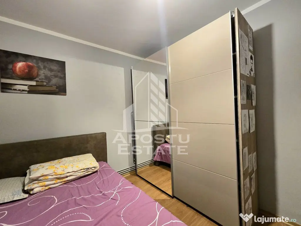 Apartament decomandat, 2 camere, etaj intermediar, Lipovei