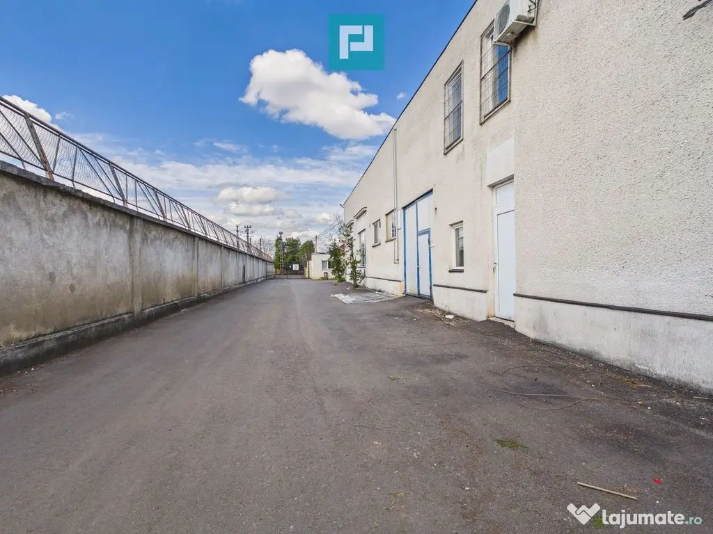 Spațiu industrial 1000 mp de închiriat Aradul Nou 