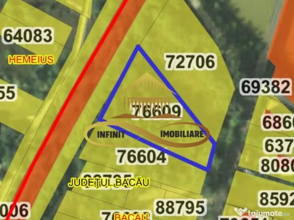 Teren de vanzare in Bacau 