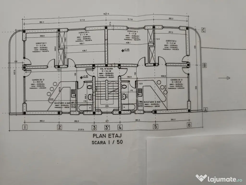 Otopeni central vila p+1 (400mp cu 3 apartamente) si 1000mp.teren