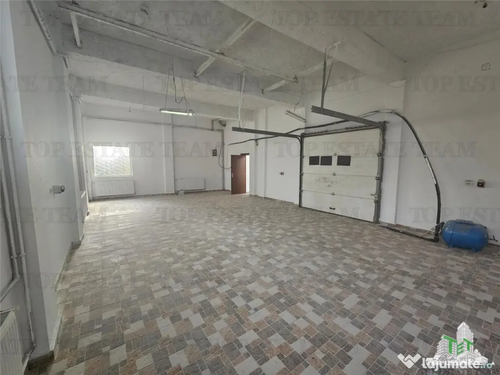 Cladire 9 incaperi (300mp utili) cu hala productie si depozi