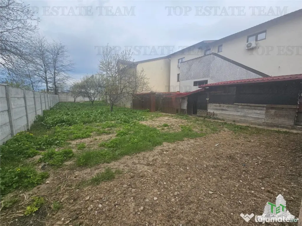 Cladire 9 incaperi (300mp utili) cu hala productie si depozi