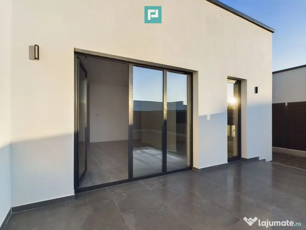 Duplex modern, pe parter, amplasat într-o zonă liniști...