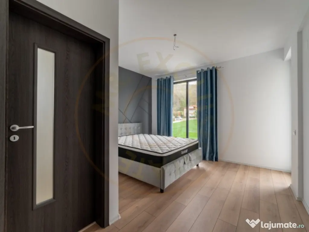 Casă modernă tip duplex | Budeasa – lângă Primărie | 