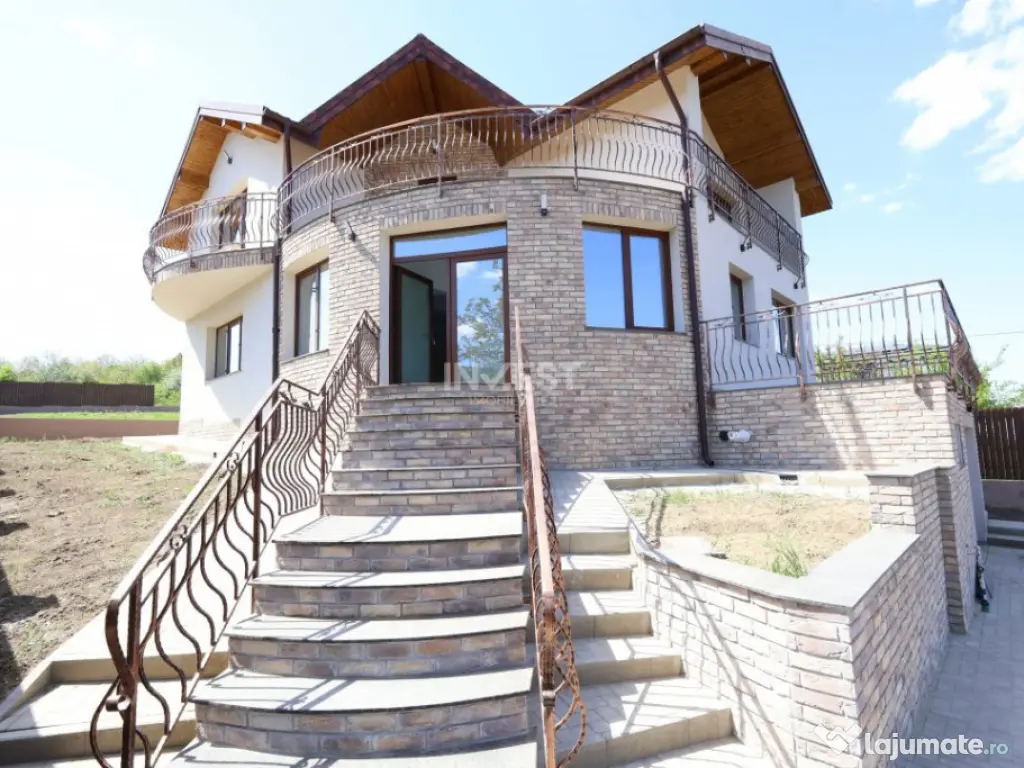 Vilă finalizată, disponibilă cu 600 sau 1000 mp teren, Re 