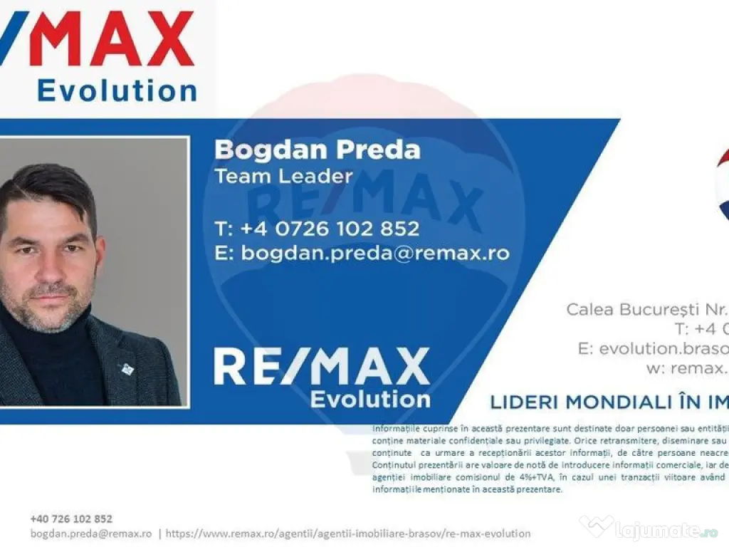 DE VÂNZARE| Teren industrial 59,600mp Feldioara / DN 13 ... 