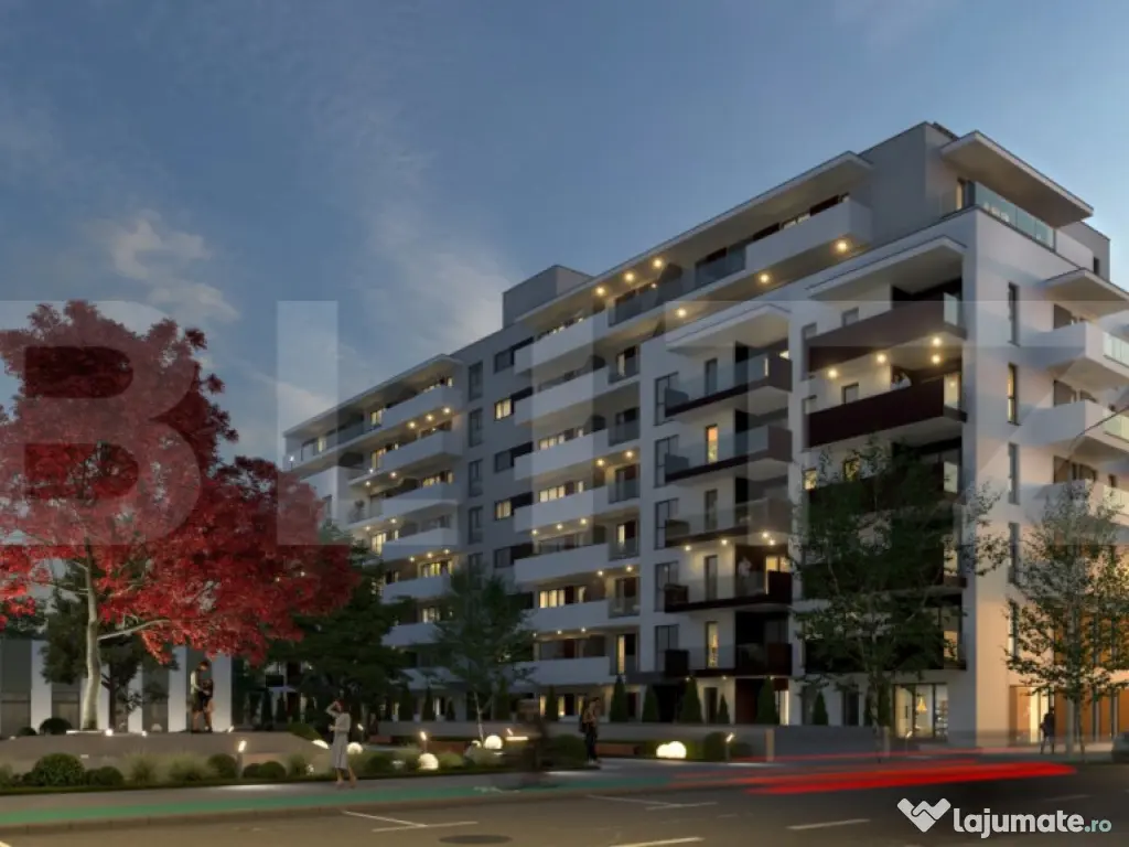 Apartament cu 3 camere, 82 mp, Ansamblu Rezidential, zona RI