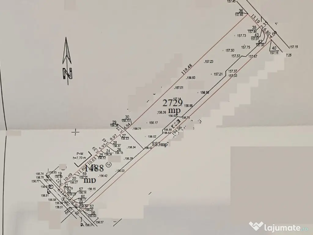 Bariera Bucov - intravilan 5100mp, d-26mp - 48 eu/mp