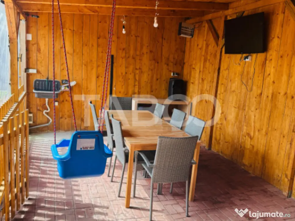Casa deosebita de vanzare cu 4 camere Sura Mare Sibiu 