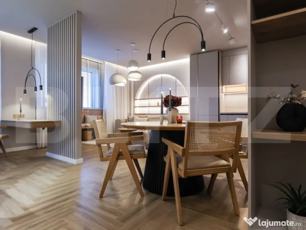 Apartament 3 camere ULTRA-LUX, 75mp , Mobilat&Utilat Complet