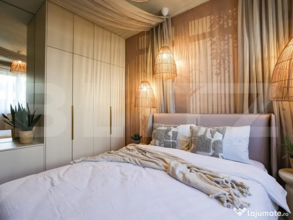 Apartament 3 camere ULTRA-LUX, 75mp , Mobilat&Utilat Complet