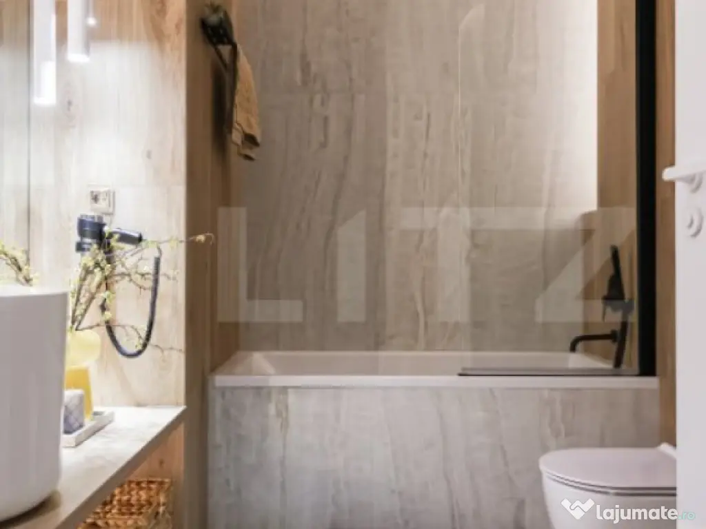 Apartament 3 camere ULTRA-LUX, 75mp , Mobilat&Utilat Complet