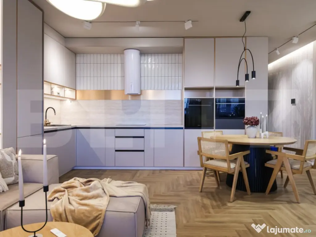 Apartament 3 camere ULTRA-LUX, 75mp , Mobilat&Utilat Complet