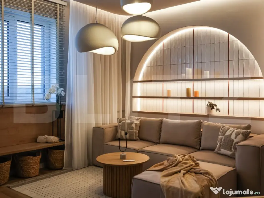 Apartament 3 camere ULTRA-LUX, 75mp , Mobilat&Utilat Complet