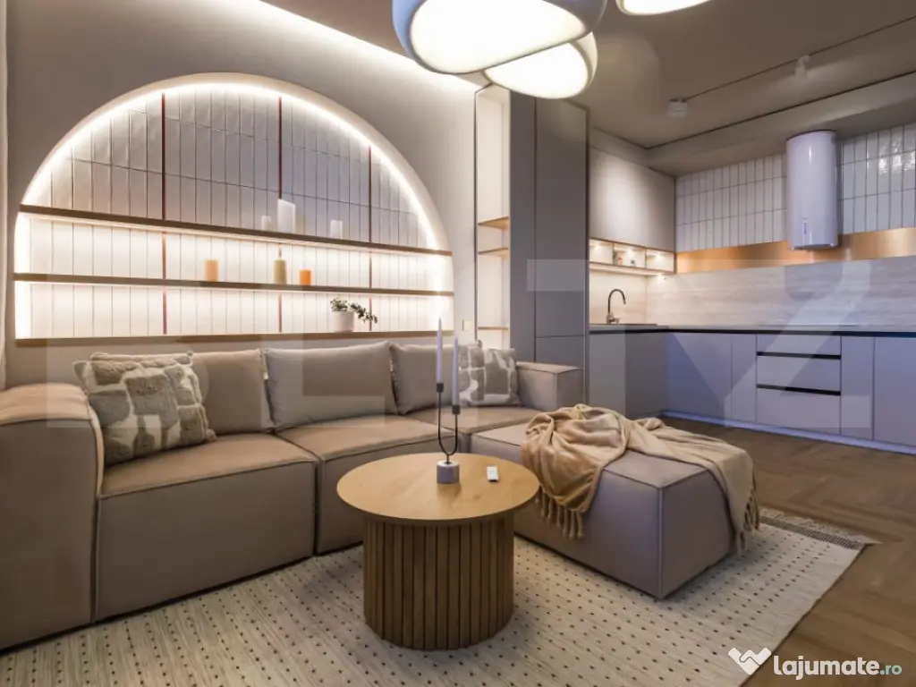 Apartament 3 camere ULTRA-LUX, 75mp , Mobilat&Utilat Complet